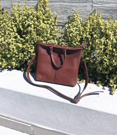Mnono F/G Leather Tote Bag