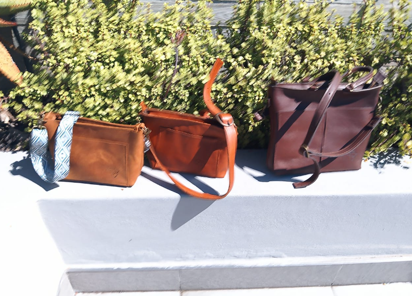 Mnono F/G Leather Tote Bag