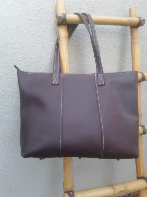 F/G Leather weekender
