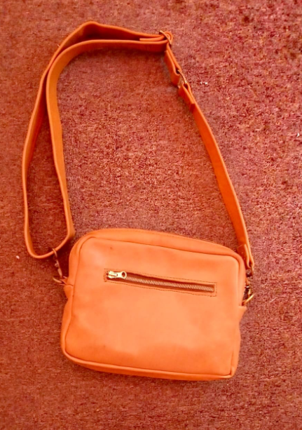 Leather man-bag