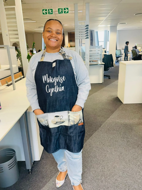 Aprons - Demin & Shweshwe /print