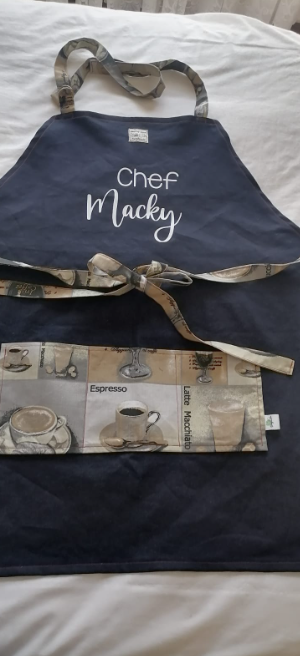 Aprons - Demin & Shweshwe /print