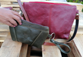 Dalene chrome leather crossbody