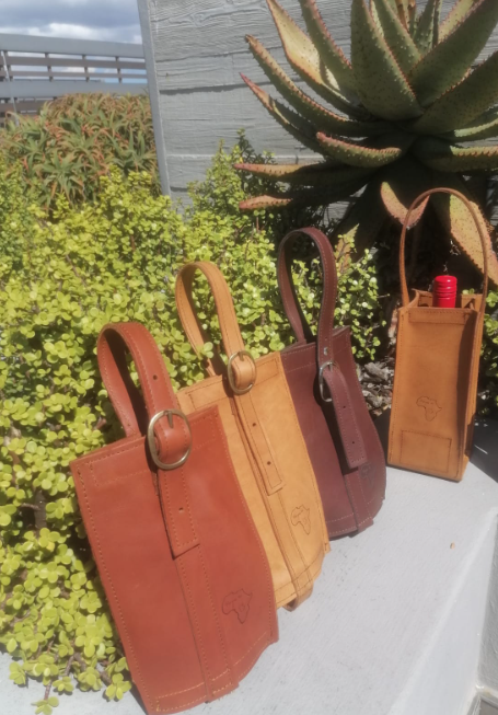 Single Wine carrier F/G leather