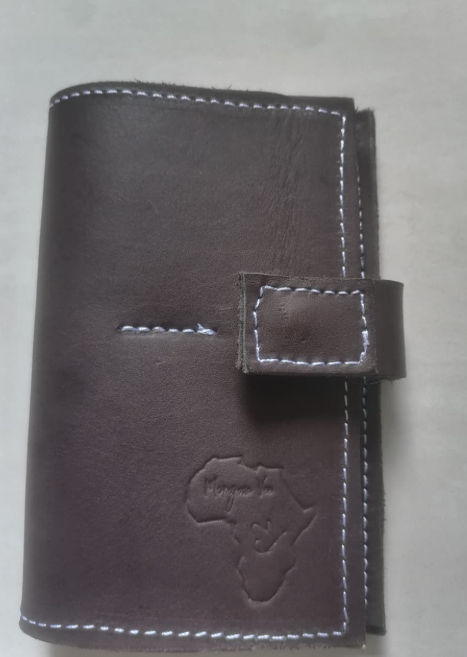 Leather passport cover