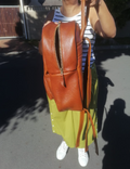 Valencia Italian Full grain leather backpack